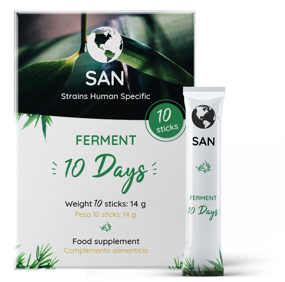 Ferments 10 Days / Sticks - compléments alimentaires